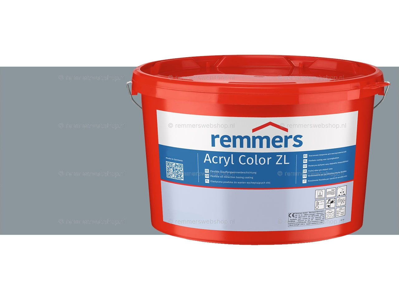 Color ZL zilvergrijs RAL 7001 voorheen Acryl Betonverf