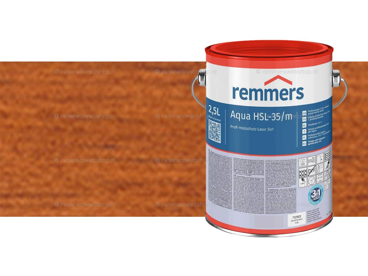 Aqua HSL-35/m-Houtbeits 3in1 teak (RC-545)