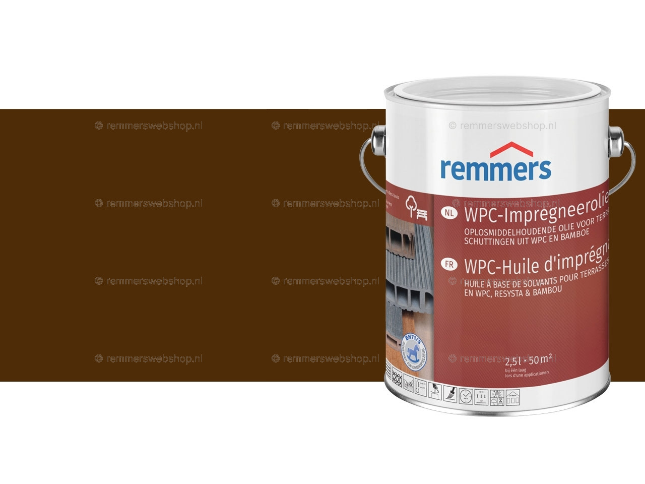WPC impregneerolie Bruin