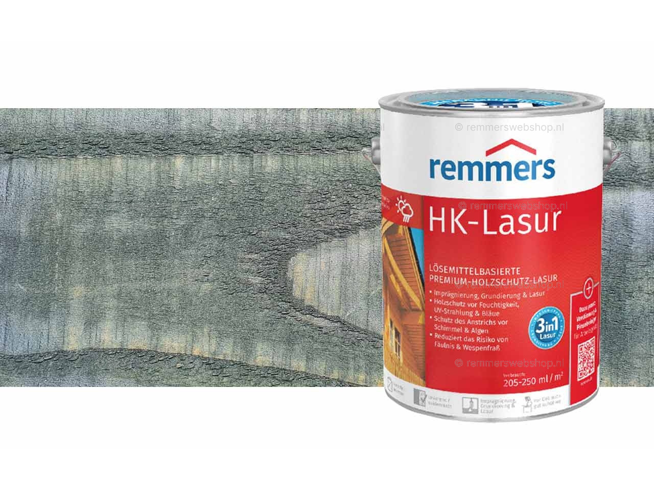 HK-Lazuur Dennegroen 100 ml proefverpakking