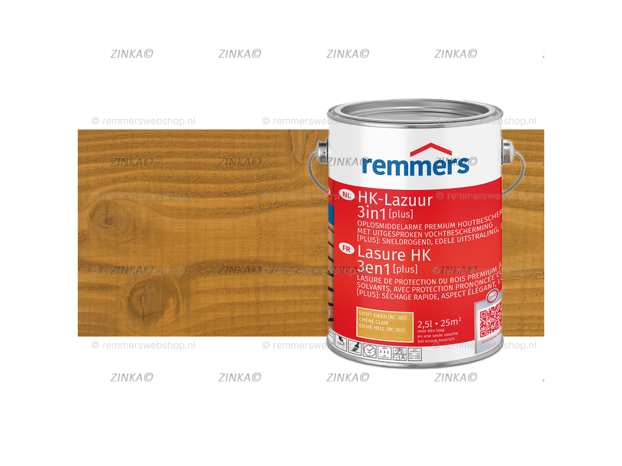 Aqua HK Lazuur licht eiken (RC-365) art. nr. 5431 