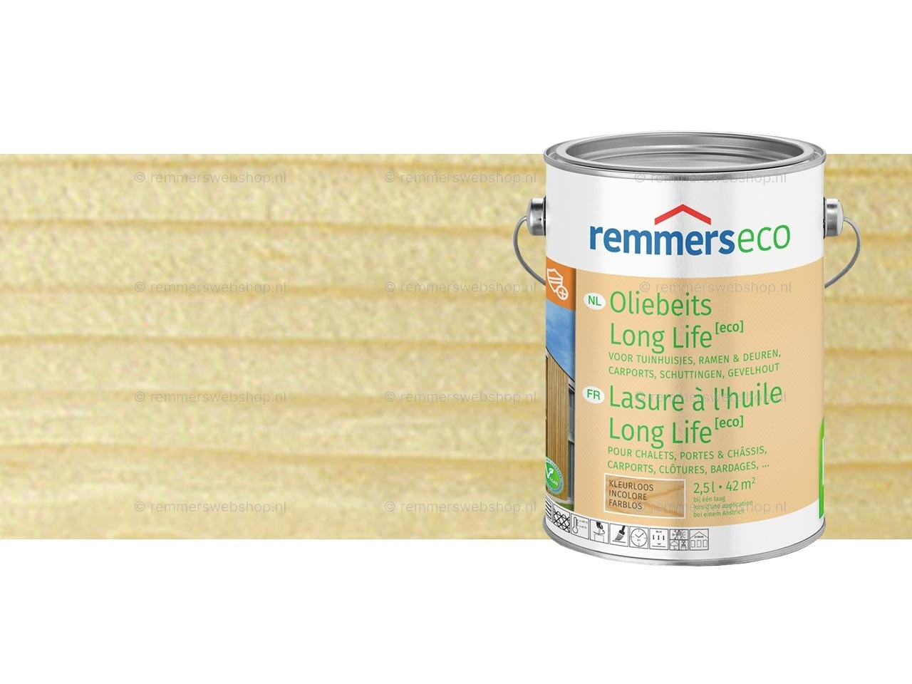 Oliebeits Long Life Eco - Kleurloos 7670