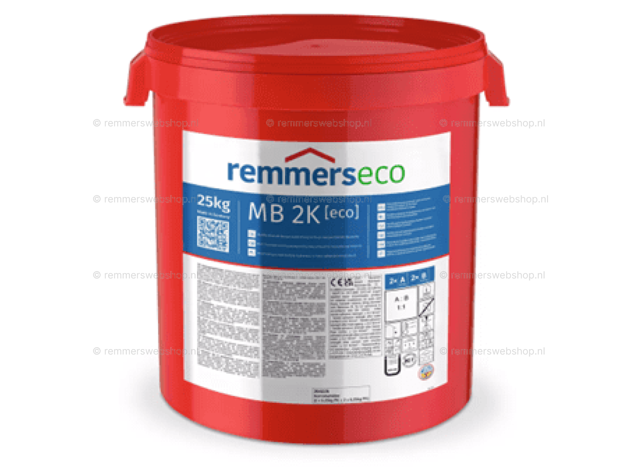 25 kg emmer MB 2K [eco] multifunctionele 2K afdichtingscoating op basis van hernieuwbare grondstoffen