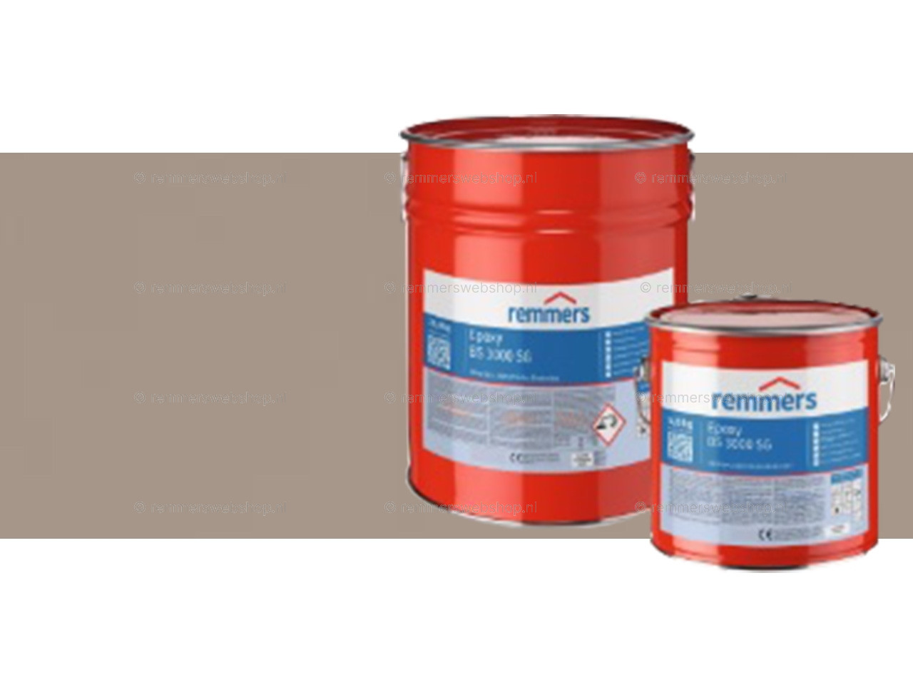 Epoxy BS 3000 Zijdeglans new Steengrijs