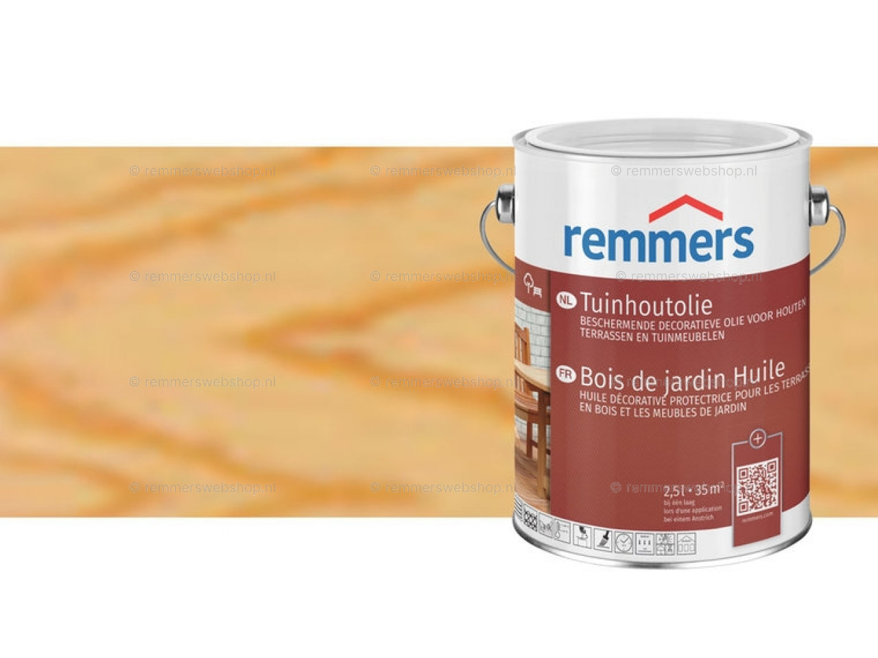 Tuinhoutolie kleurloos Proefverpakking