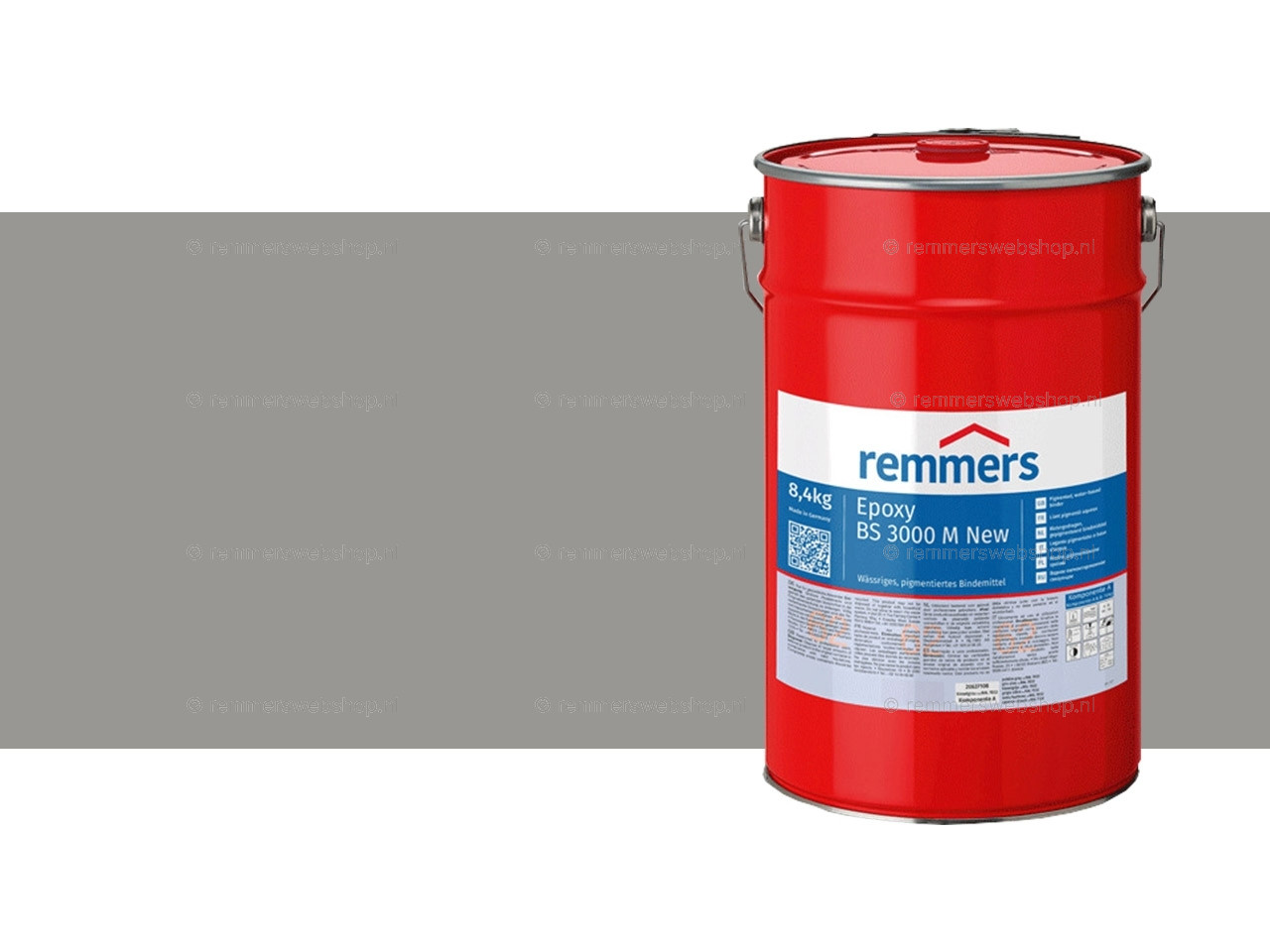 Epoxy BS 3000 Mat new Zilvergrijs