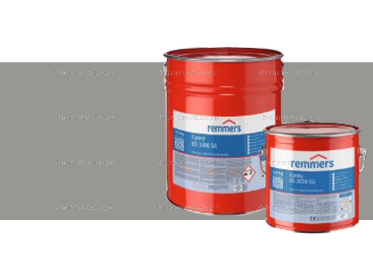 Epoxy BS 3000 Zijdeglans new Zilvergrijs