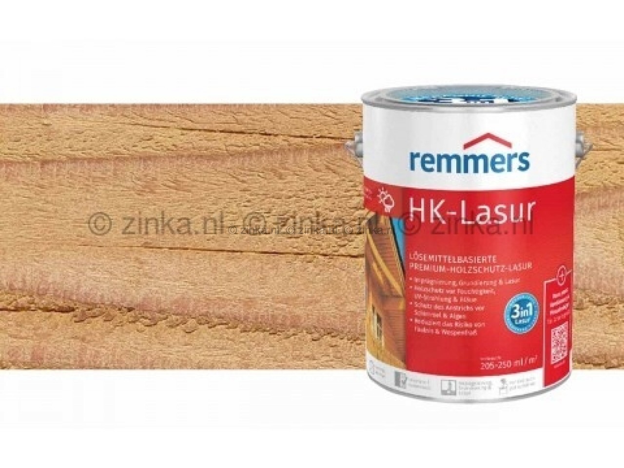 HK-Lazuur Hemlock 100 ml proefverpakking