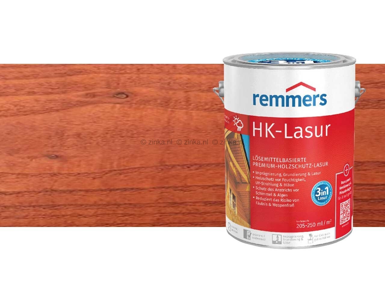 HK-Lazuur Pine Lariks 100 ml proefverpakking