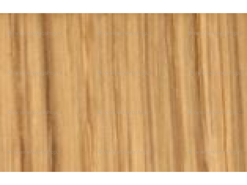 Aqua OML-48/tm medium-solid oliebeits [eco] in de kleur Kleurloos – proefstaal aangebracht op hout om de natuurlijke uitstraling en bescherming van het hout te tonen.