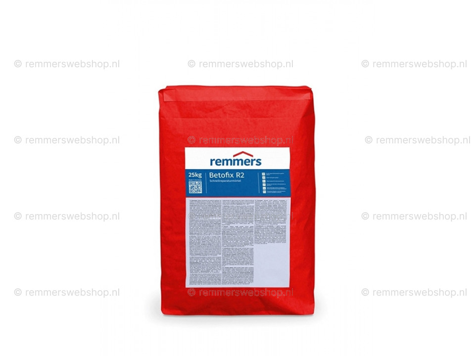 Remmers Betofix R2 – Snel uithardende reparatiemortel voor middelgrote betonbeschadigingen