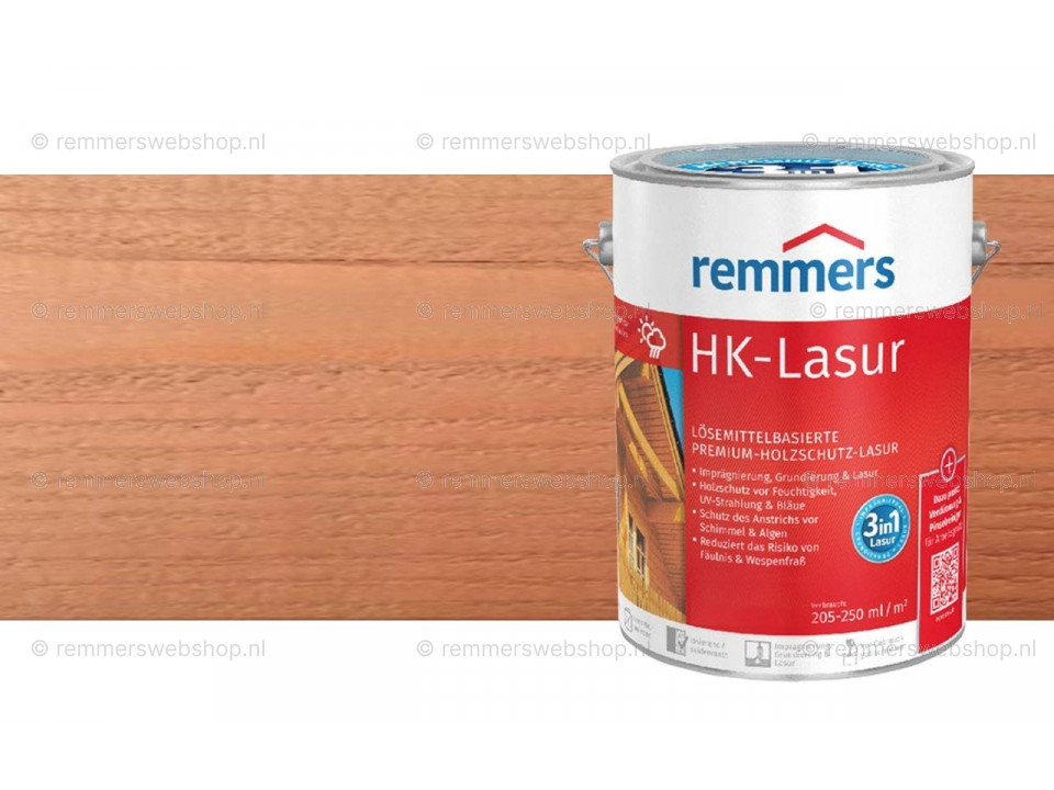 HK-Lazuur Douglas RC 190  100 ml proefverpakking