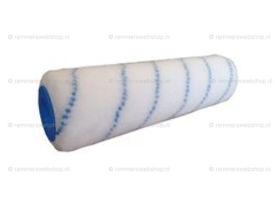 Epoxy roller 18 cm met blauwe nylon vacht voor epoxy vloercoating