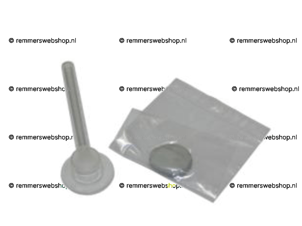 Funcosil testbuisje voor het meten van wateropname van minerale bouwmaterialen
