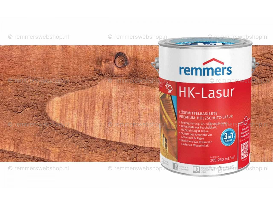HK-Lazuur Kastanje 100 ml proefverpakking