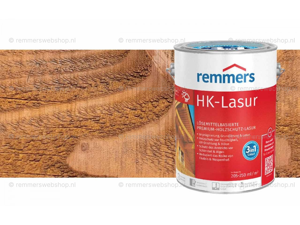 HK-Lazuur Licht Eiken 100 ml proefverpakking
