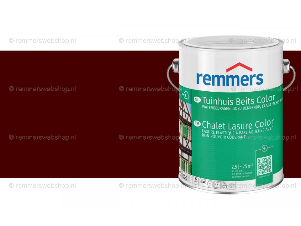 Tuinhuis Beits Color Roodbruin 3610