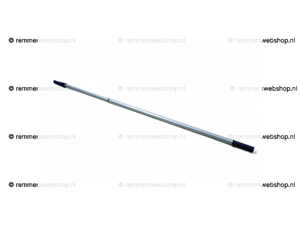 Telescoopsteel 2 x 1 meter aluminium