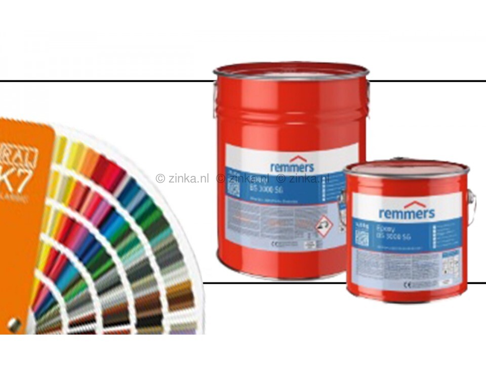 Epoxy BS 3000 zijdeglans RAL-kleuren