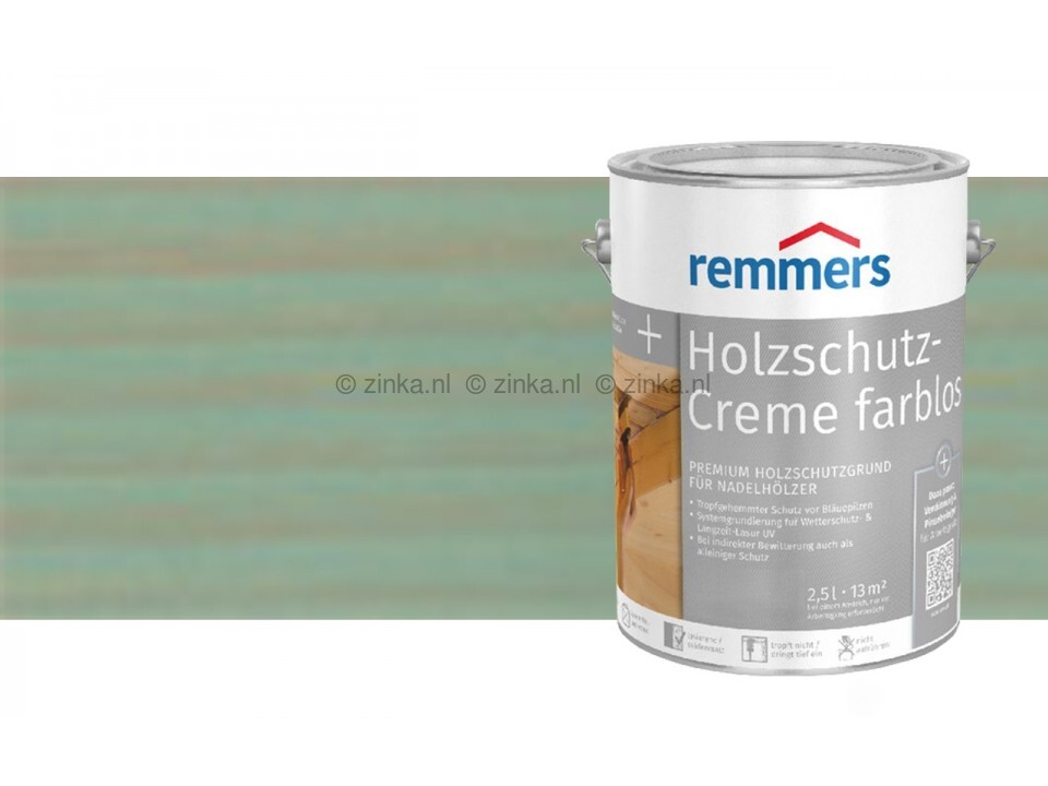 Houtbescherming creme - Zilvergrijs 100 ml proefverpakking