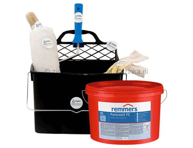 Funcosil FC  5 liter + verwerking set ZK14 gratis ter waarde van 12,95