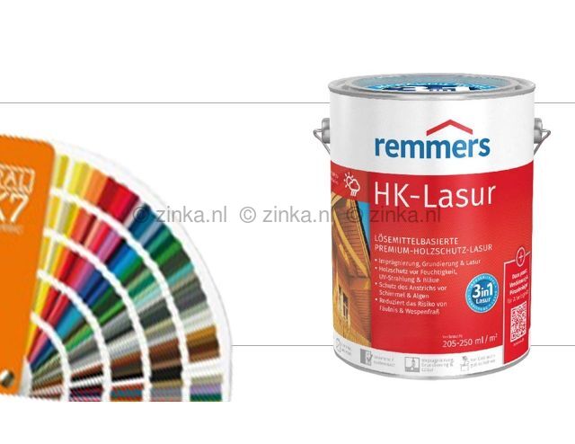 HK-Lazuur RAL kleuren