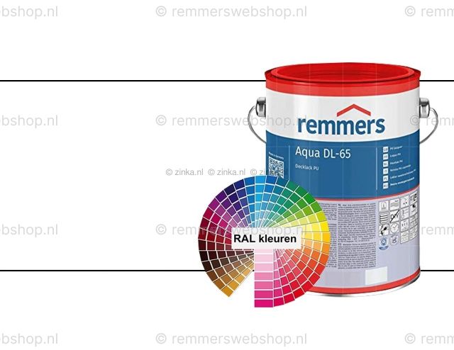 Aqua DL-65-Houtlak PU RAL kleur 