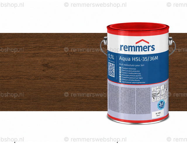 Aqua HSL-36/m thermo dark-100 ml proefverpakking