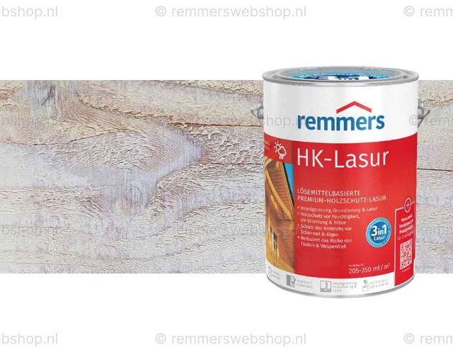 HK-Lazuur Wit 100 ml proefverpakking