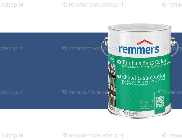 Tuinhuis Beits Color Koningsblauw 3603