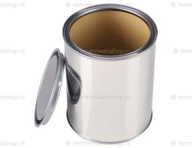 Leeg verfblik gecoat met deksel ZK 40