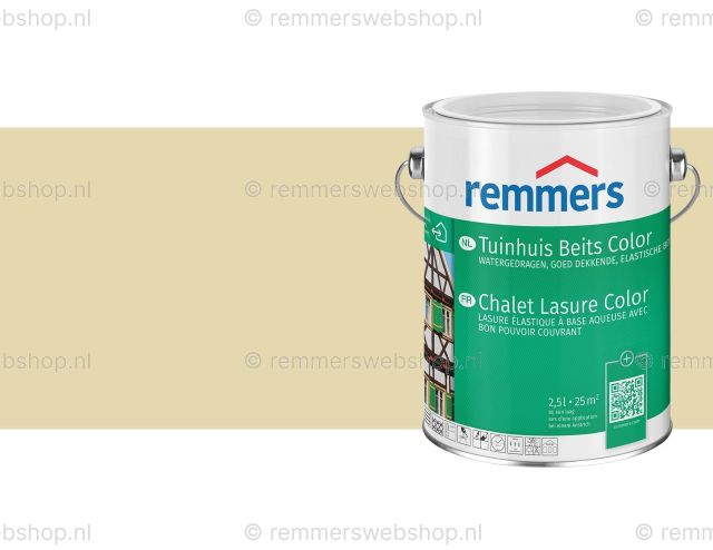 Tuinhuis Beits Color licht ivoor