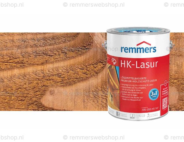 HK-Lazuur Licht Eiken 100 ml proefverpakking