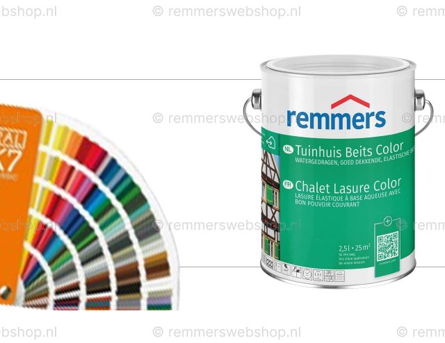 Tuinhuis Beits Color RAL kleuren