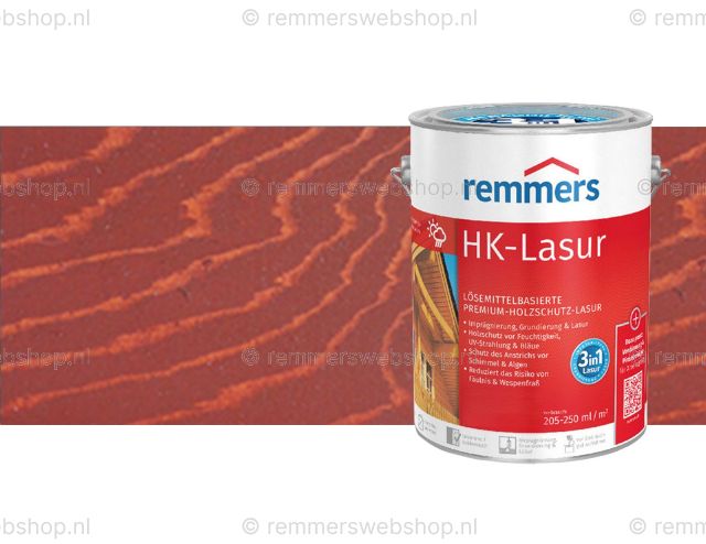 HK-Lazuur Scandinavisch Rood 100 ml proefverpakking