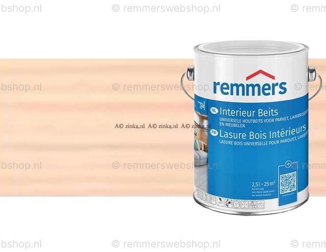 Interieur-Beits 2401 wit 100ml proefverpakking