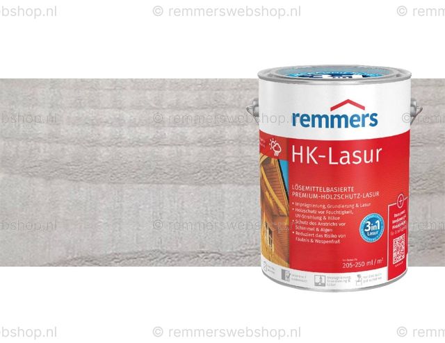 HK-Lazuur Zilvergrijs 100 ml proefverpakking