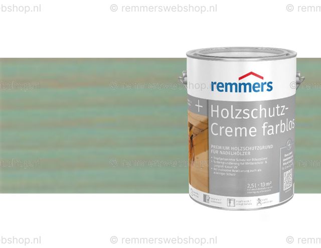 Houtbescherming creme - Zilvergrijs 100 ml proefverpakking