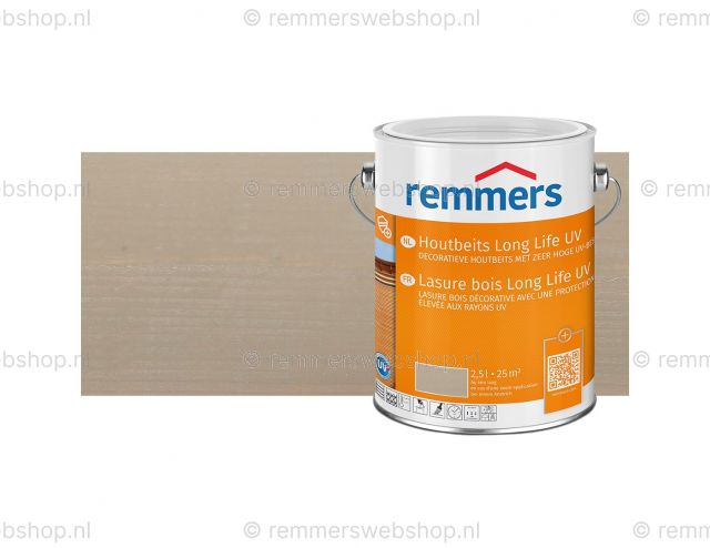 Houtbeits Long Life UV Leemgrijs
