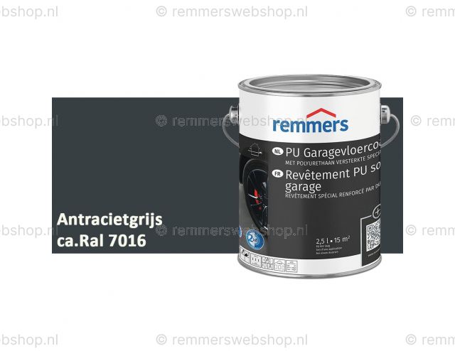PU Garagevloercoating - antraciet