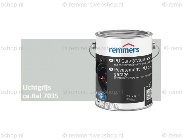 PU Garagevloercoating - lichtgrijs