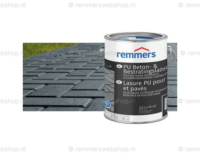 PU Beton- & Bestratingslazuur - antraciet
