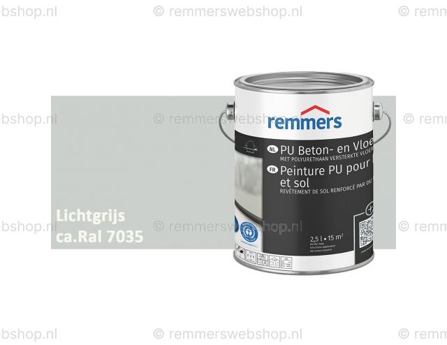 PU beton- en vloerverf - lichtgrijs