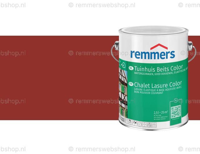 Tuinhuis Beits Color zweedsrood