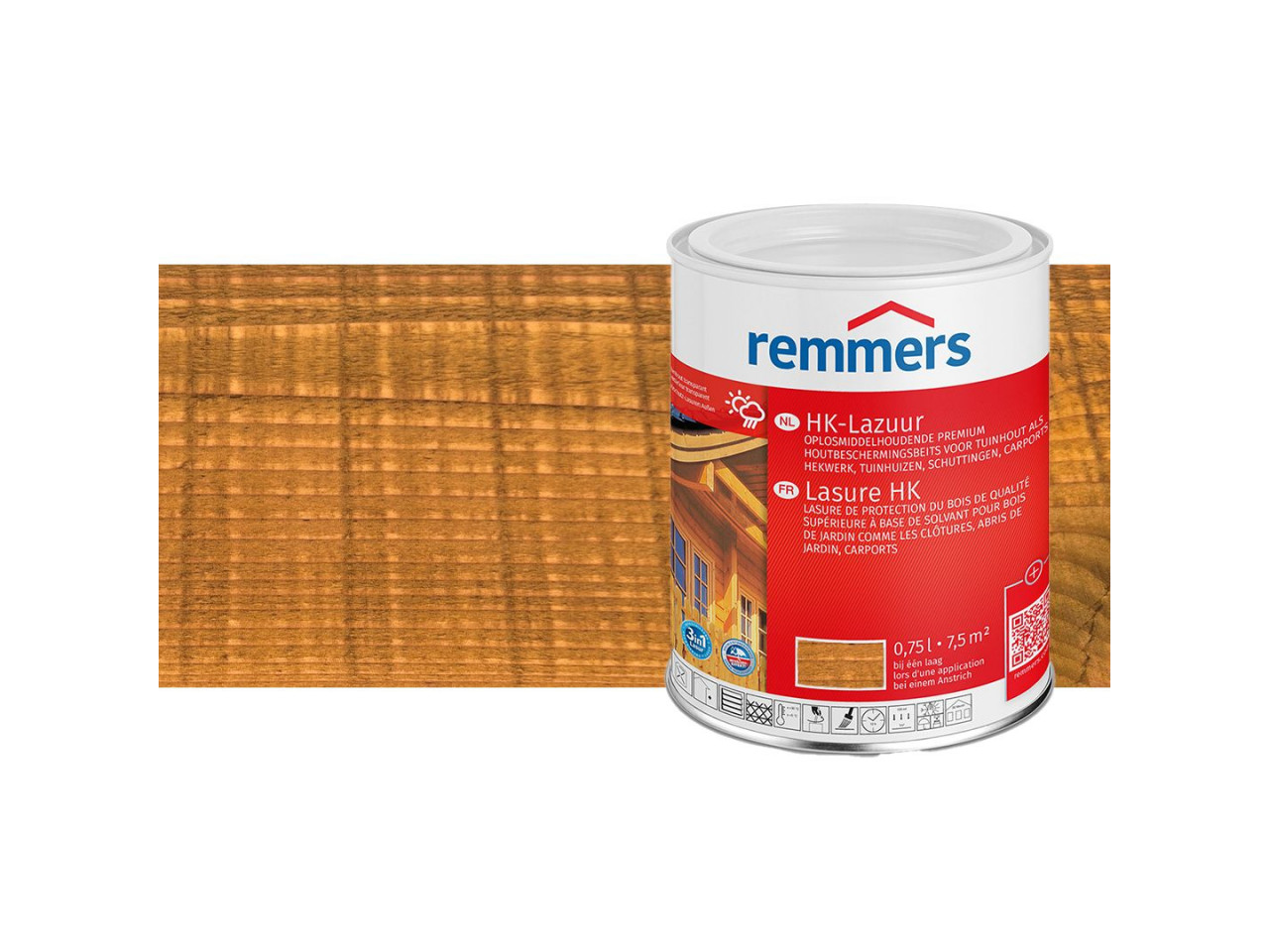 zinka-beits-remmers-hk-lazuur-3-in-1- licht-eiken-0,75liter