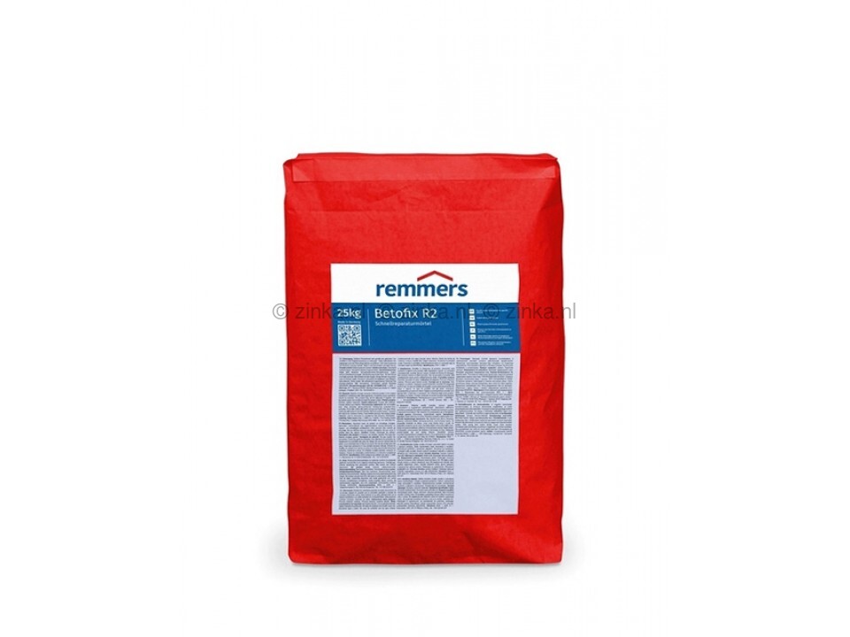 Remmers Betofix R2 – Snel uithardende reparatiemortel voor middelgrote betonbeschadigingen