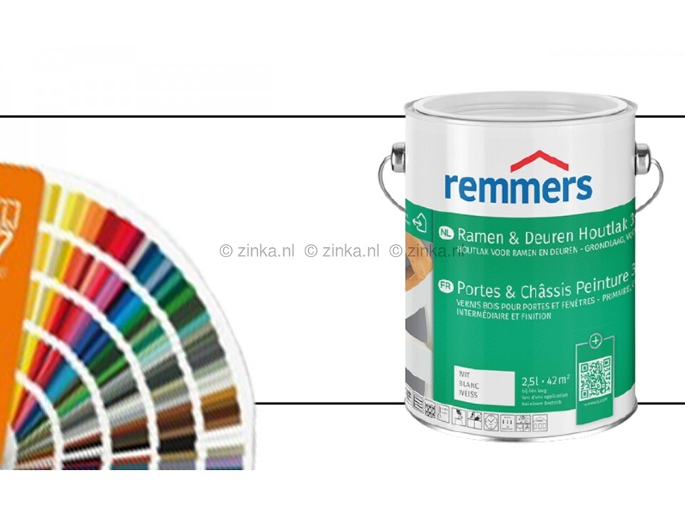 Remmers Ramen & Deuren Houtlak 3-in-1 in RAL-Kleuren – Verpakking