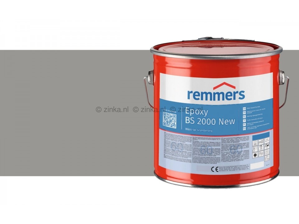 Epoxy BS 2000 New zilvergrijze epoxyprimer voor beton- en cementgebonden vloeren
